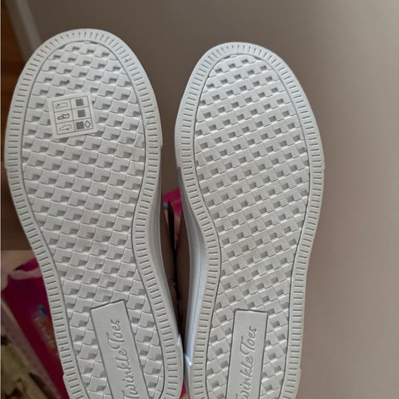 Skechers Twinkle Toes Kids Shoes - Pink - Picture 6 of 8